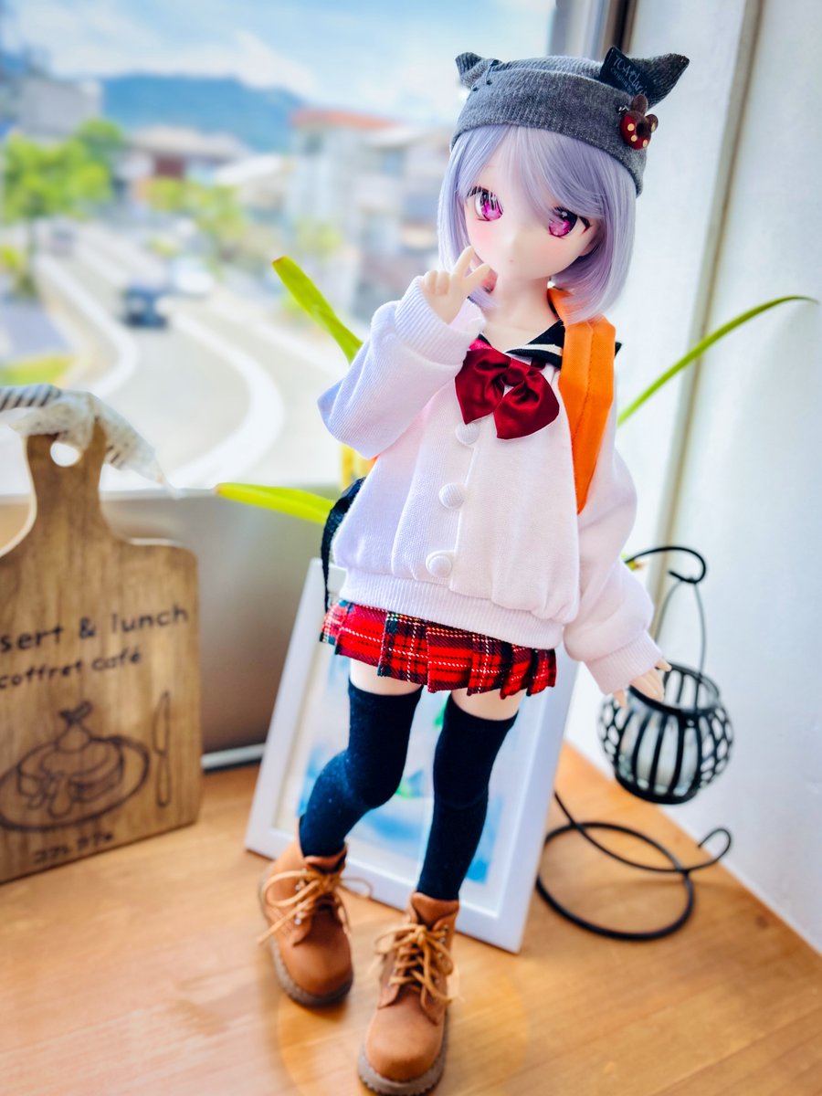 Moetama_DD's tweet image. うちのツートップ、涼ちゃんと栞ちゃん💕
#いい28の日
#ぽもろこ 
#いちごっ娘