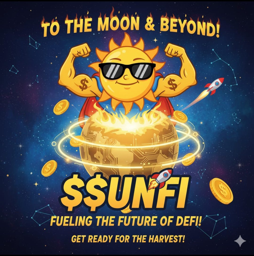 $SUNFI listed ✔️  
Hype created ✔️  
Community growing ✔️

Now the REAL SunFi journey begins…  
The next update could change the whole game 👀🔥

Stay tight, fam! 🚀

#SunFi #DeFi #CryptoUpdates #Crypto #Altcoins #CryptoCommunity #Binance
