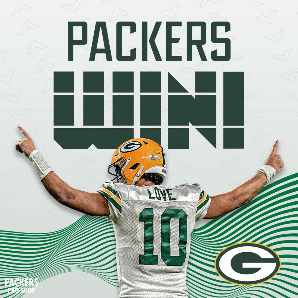 PACKERS WIN 😤

3-0 in the North #GoPackGo