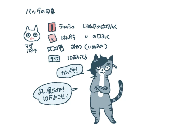 バッグの中身見せてください! 