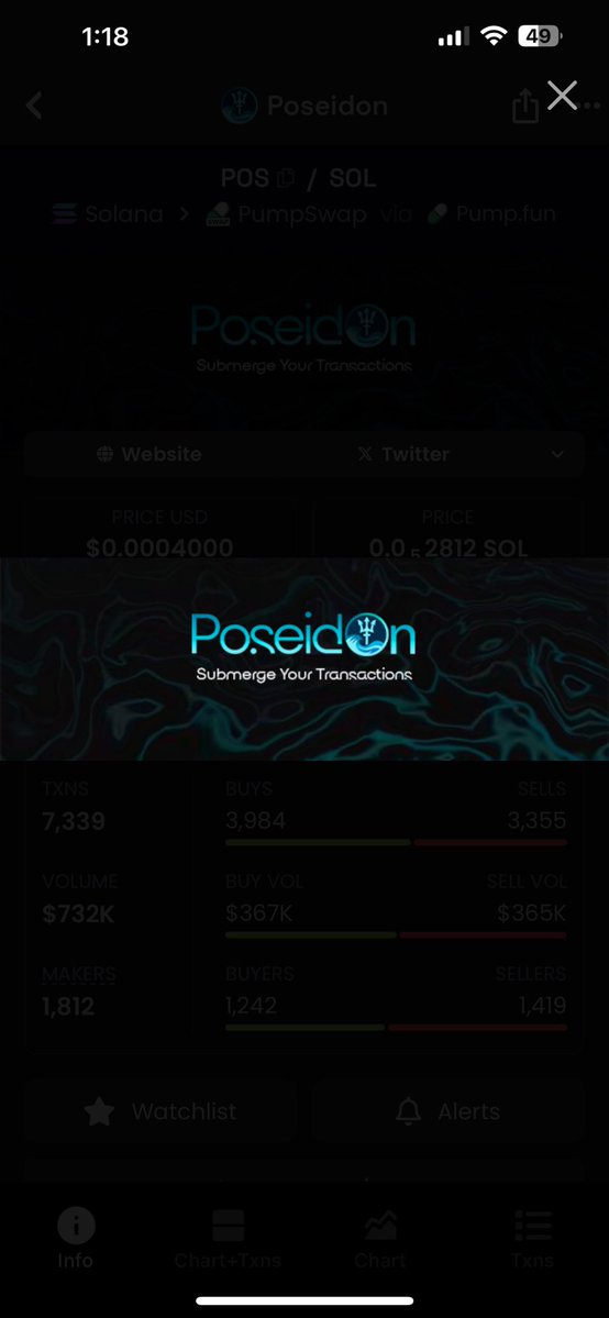 Bound2Ground's tweet image. people will rally. community will
rise…

$POS #poseidon working gud tek

#PrivacyTech