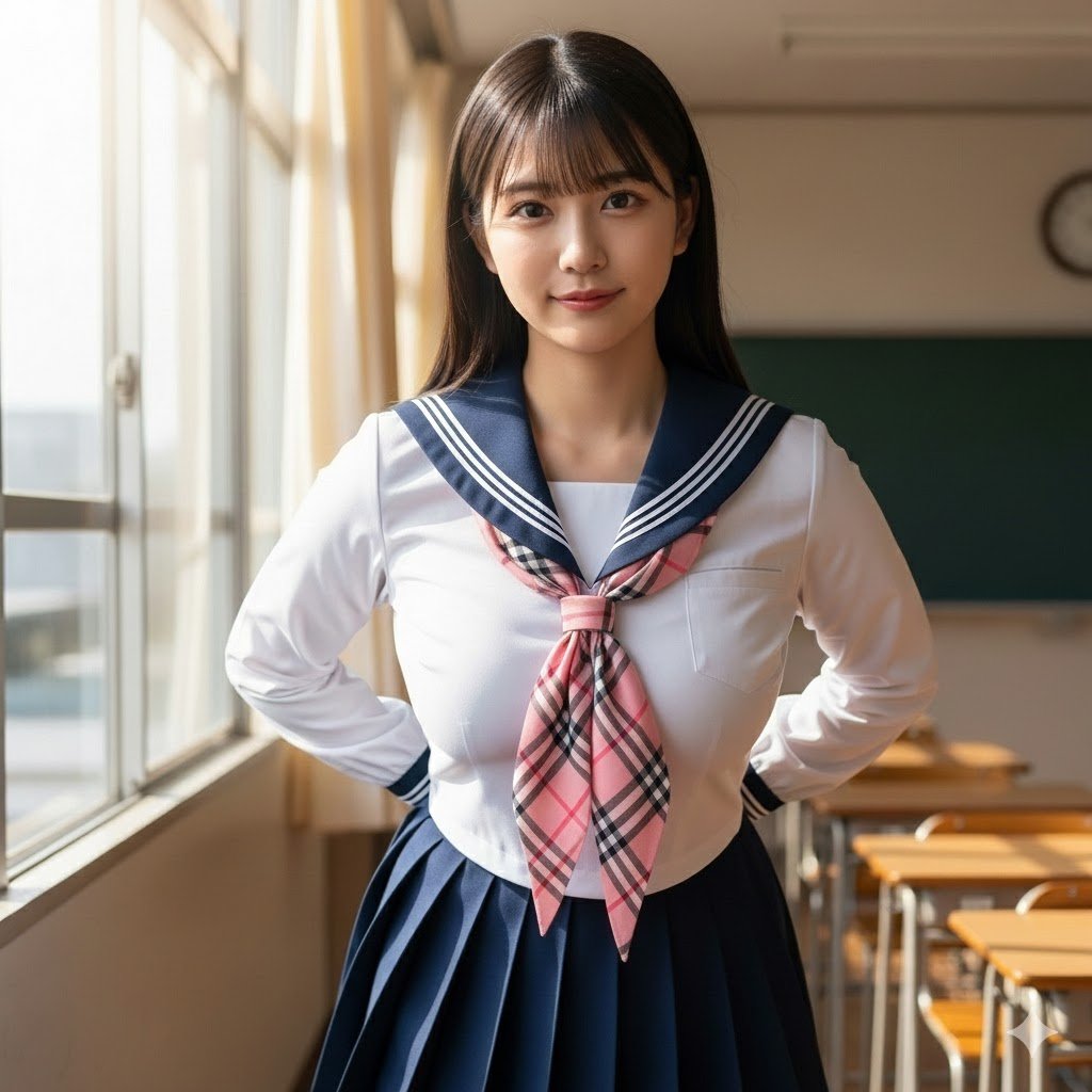 Poyom_f's tweet image. #AIart #NanoBananaPro 役立つTips
編集手順:既存の画像を変更する場合は、直接的かつ具体的に変更してください。(例: 男性のネクタイを緑色に変更する、背景の車を削除するなど)
左➤赤いリボン　右➤ピンクのバーバリーチェックのスカーフ。既存の写真と同じリボン結びで。変更点を具体的に。