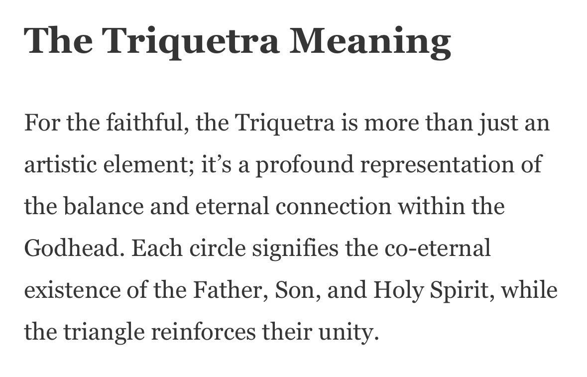 Trying to understand the Triquetra