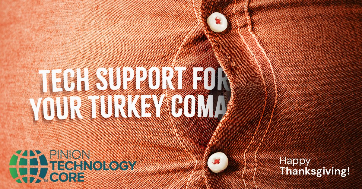 PinionTechCore1's tweet image. Thanksgiving is more than food—it’s about the ways we support each other. Helping with a new device or including everyone in a group call, tech brings us closer. Here’s to meaningful connections and the kind of support that matters. 🧡 #Thanksgiving