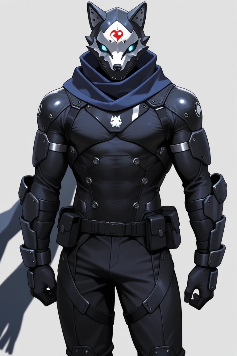 VictorH99R's tweet image. Shadow Wolf #Aiart️ #ninja #ninjatech #wolf #Mask #MaskUp