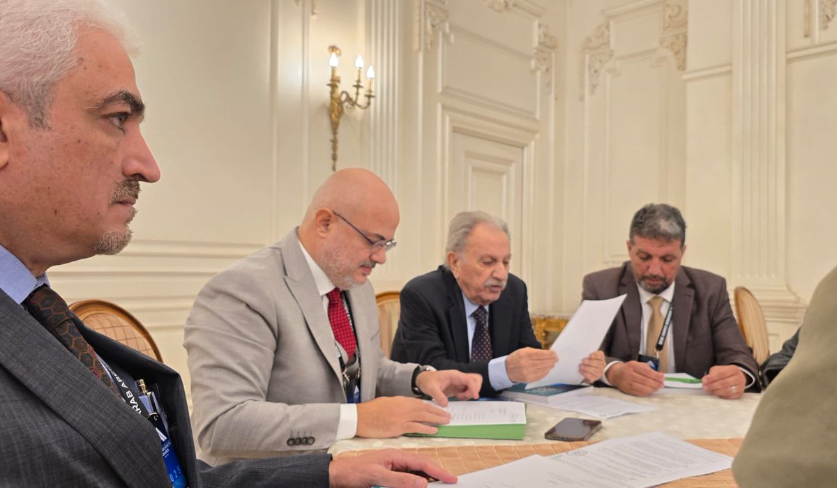 شارك نائب رئيس مجلس إدارة #العمران وممثل المملكة م. أنس صيرفي <a href="/Anaserafi/">م. أنس صالح صيرفي</a> بإجتماع هيئة المعماريين العرب برئاسة د. جوزيف الحوراني وحضور امين عام اتحاد المهندسين العرب د. عادل الحديثي.