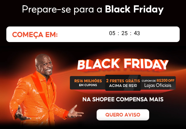 00H COMEÇA A BLACK DA SHOPEE BÉROUSSSS😱🆘

✨ Cupons de Frete Grátis 
✨ R$200 em Lojas Oficiais 
✨E muitos outros cupons

DEVEM ESGOTAR RÁPIDO, ENTÃO ACOMPANHEM POIS NÃO SE SABE SE VÃO RENOVAR DURANTE O DIA🏃‍➡️ 

🔗 s.shopee.com.br/LfkRcvX2A