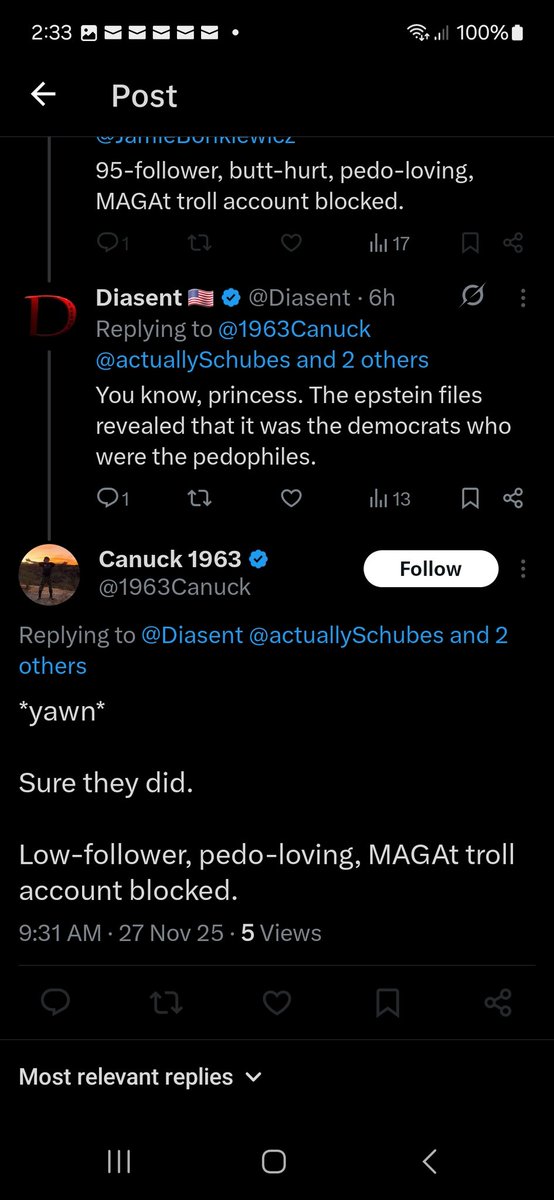 Another loser down.