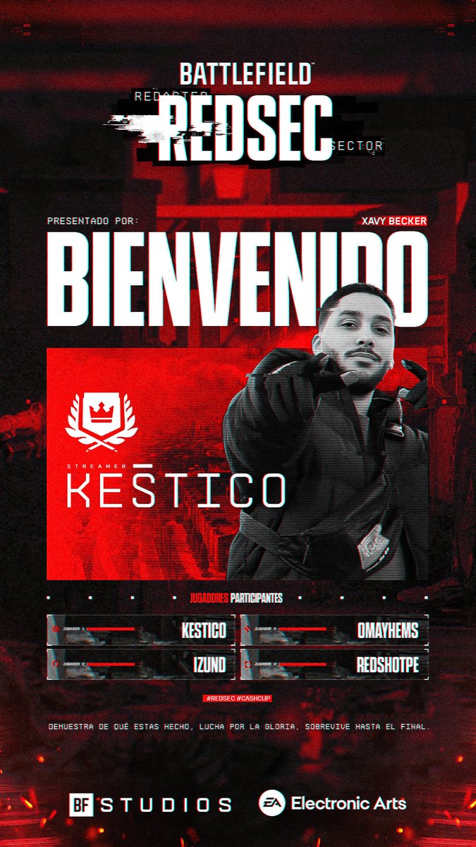 Hoy voy a jugar mi PRIMER TORNEO de REDSEC contra los Mejores de LATAM👩🏻‍🦲

Tenemos una squad muy buena y se pueden venir cositas🗣️

A las 6pm CDMX ya saben donde 🟣