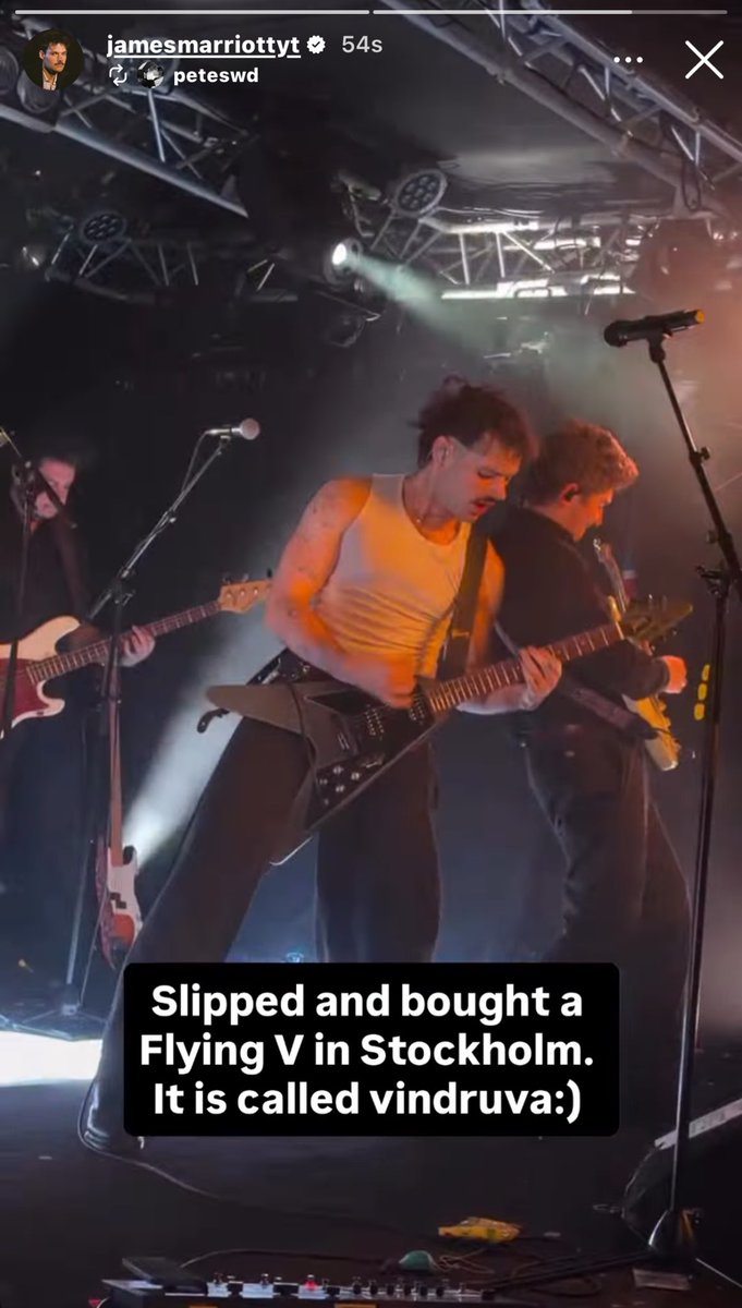 marriottupdated's tweet image. James posted to his Instagram story!