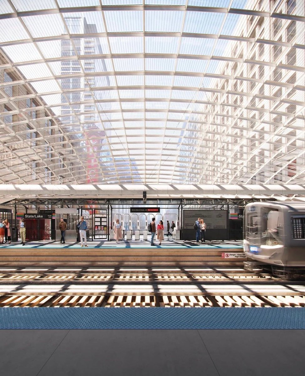 Construction works to completely rebuild Chicago's State/Lake station have officially begun. Situated on the Chicago Loop and first opened in 1895 (130 years ago), the station is one of the city's most historic transit hubs. The $440M overhaul, designed by SOM, will see the