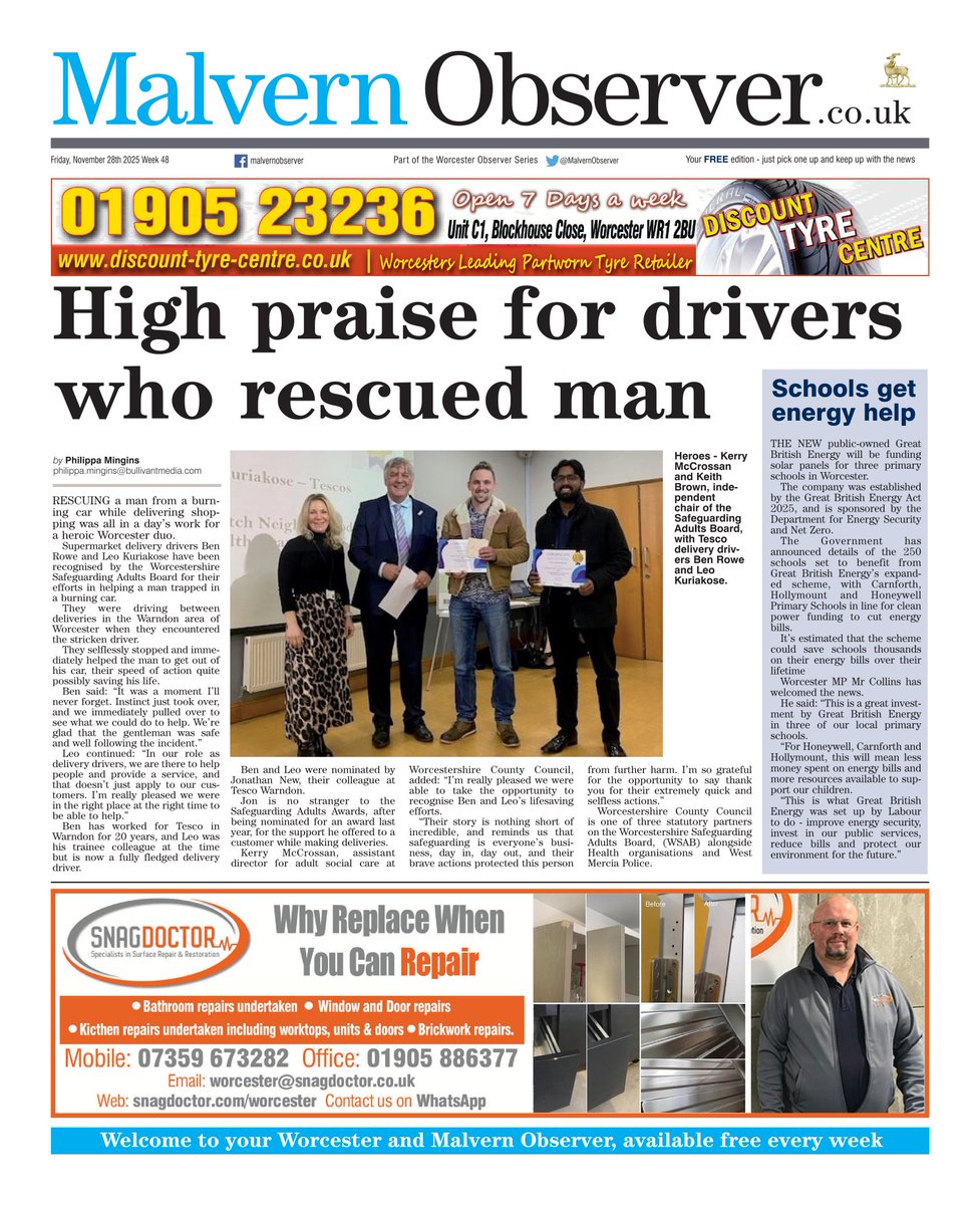 Malvern Observer tweet media