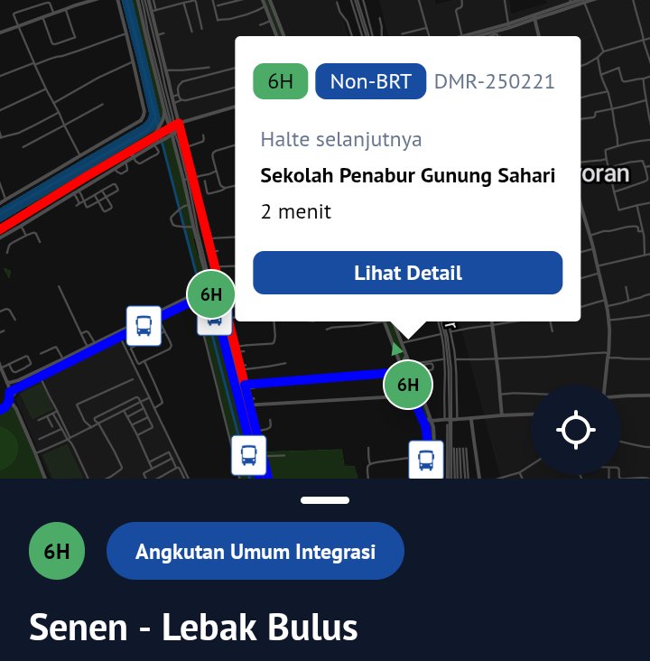 6H | Lebak Bulus - Senen tweet media