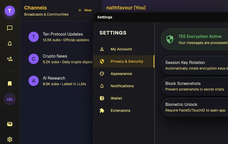 tenchat1010's tweet image. When you&apos;re ready to leave Telegram, Tenchat will be here waiting for ya 😎 🔟/🔟 app.tenchat.space #tenprotocol