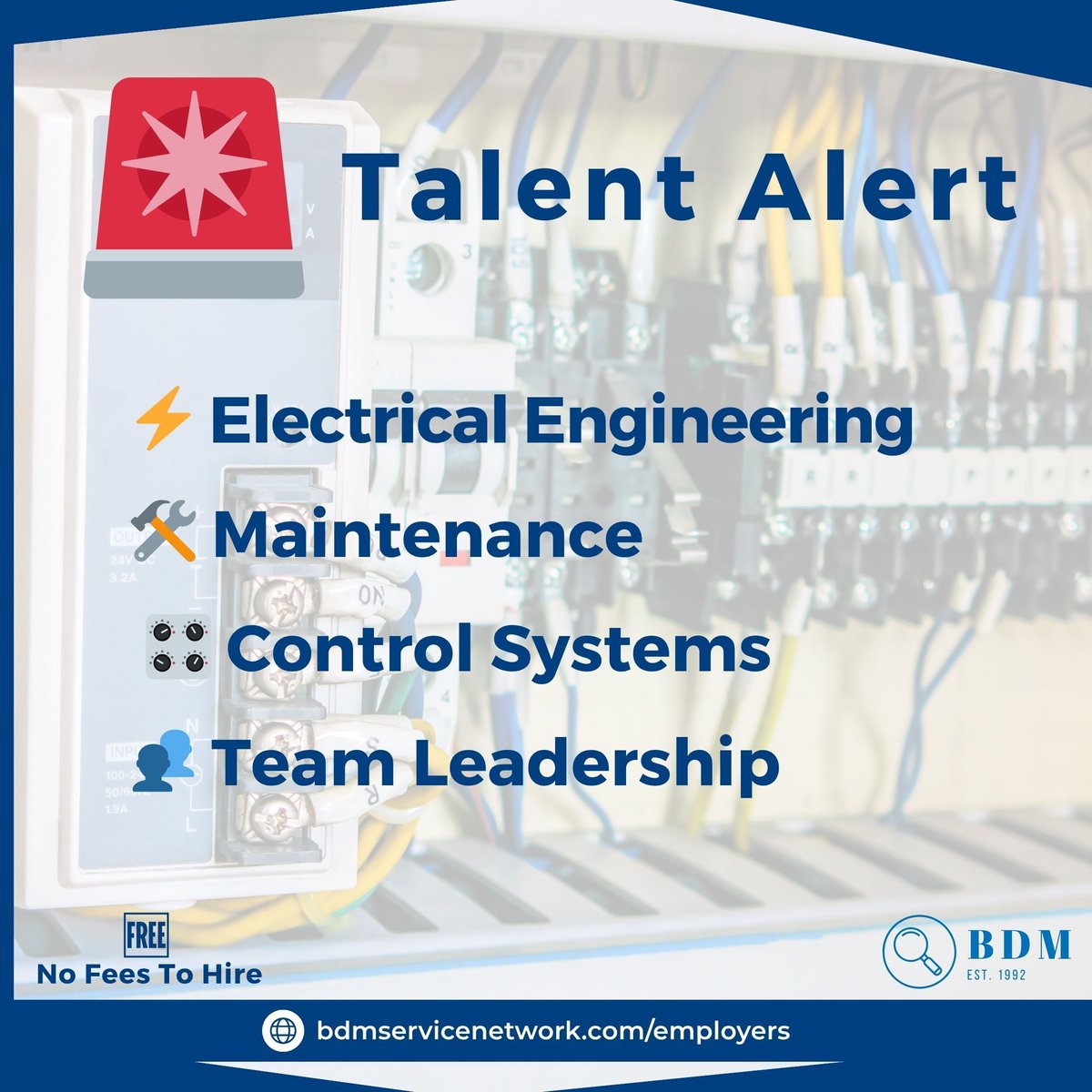 jobsfrombdm's tweet image. 🚨 #TalentAlert | #OpenToWork 🇨🇦
15+ yrs Electrical &amp;amp; Maintenance Engineering
💼 Open to: ⚡ Electrical | 🎛 Control Systems | 🛠️ Maintenance
📍 Relocating to Canada
🧠 PLCs • CMMS • RCA • Safety
🆓 No fees to hire bdmservicenetwork.com/employers  

#Talent #MaintenanceEngineering 🛠️