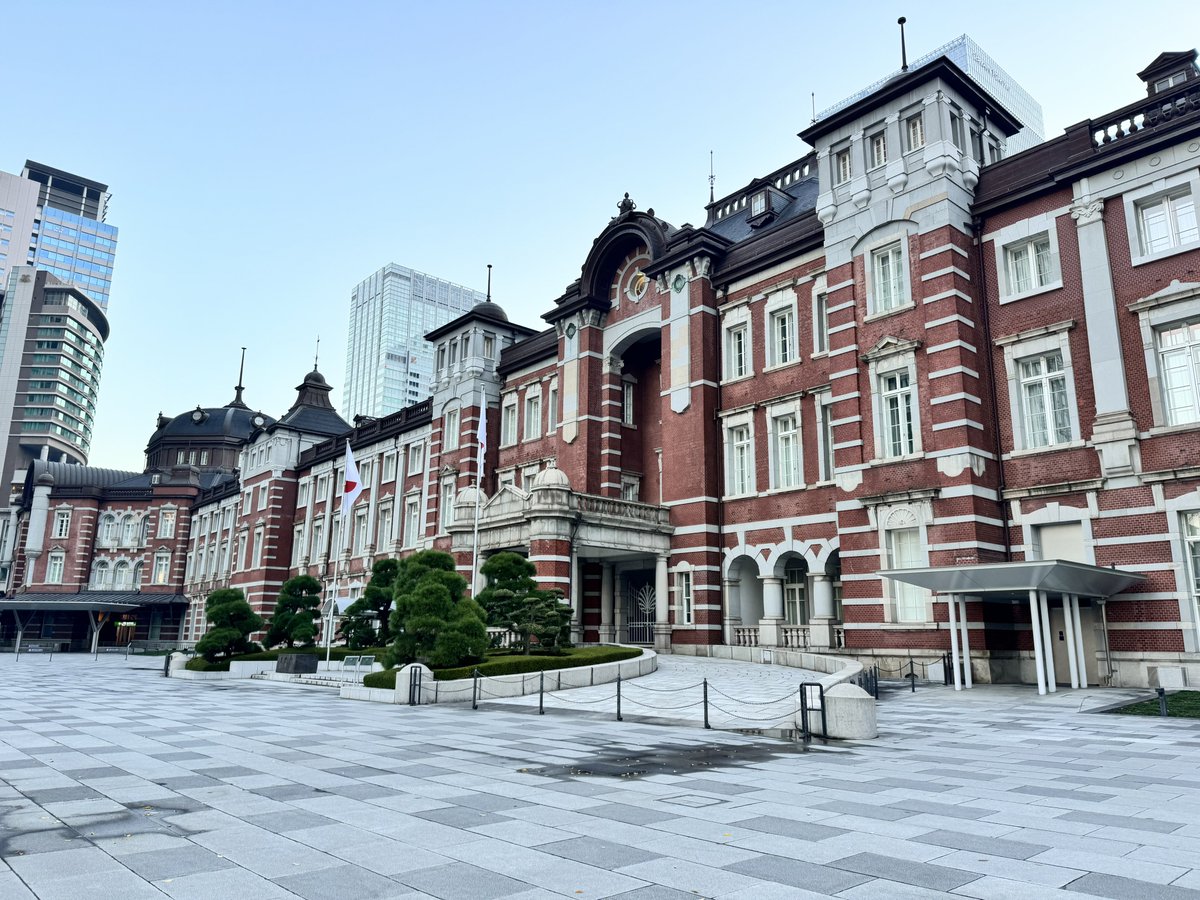 SHIJIMIrobot's tweet image. 朝東京駅