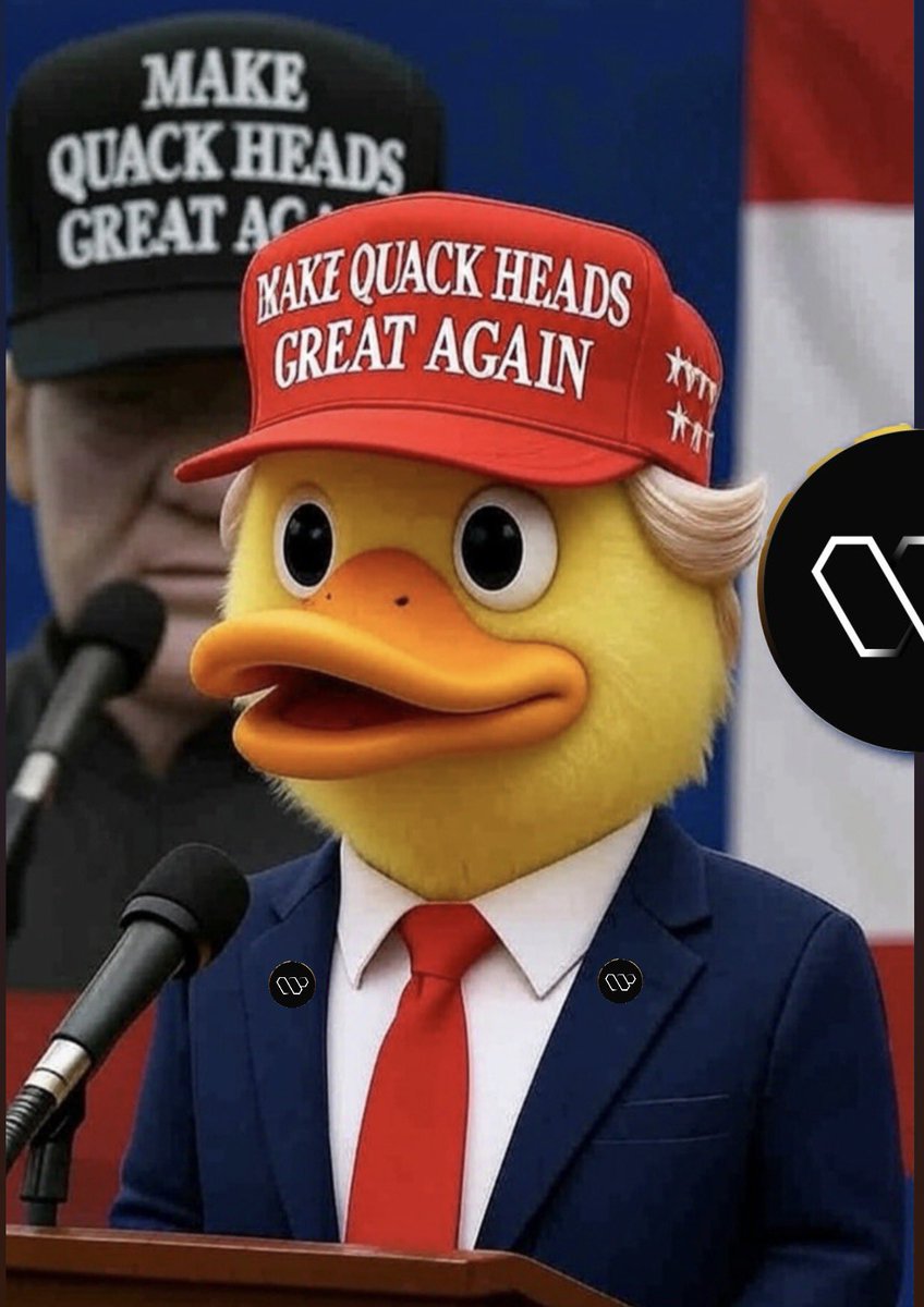 MAKE QUACK HEADS GREAT AGAIN 

The most powerful Quack in history has landed on Wallchain!  

No more boring ducks… This one’s taking us straight to the moon! 🚀

#QuackHeads #WallchainContest -<a href="/wallchain/">Wallchain Quacks</a>