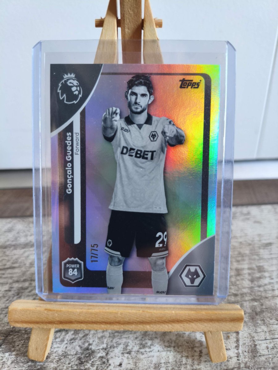 memorabiliaWWFC's tweet image. Topps Premier League 2025/2026 Goncalo Guedes Wolves Refractor Numbered 17/75

£6.02 currently

6 bids

Ends Sat 29th Nov @ 2:55pm

ebay.co.uk/itm/2674813360…

#ad #wolves #wwfc