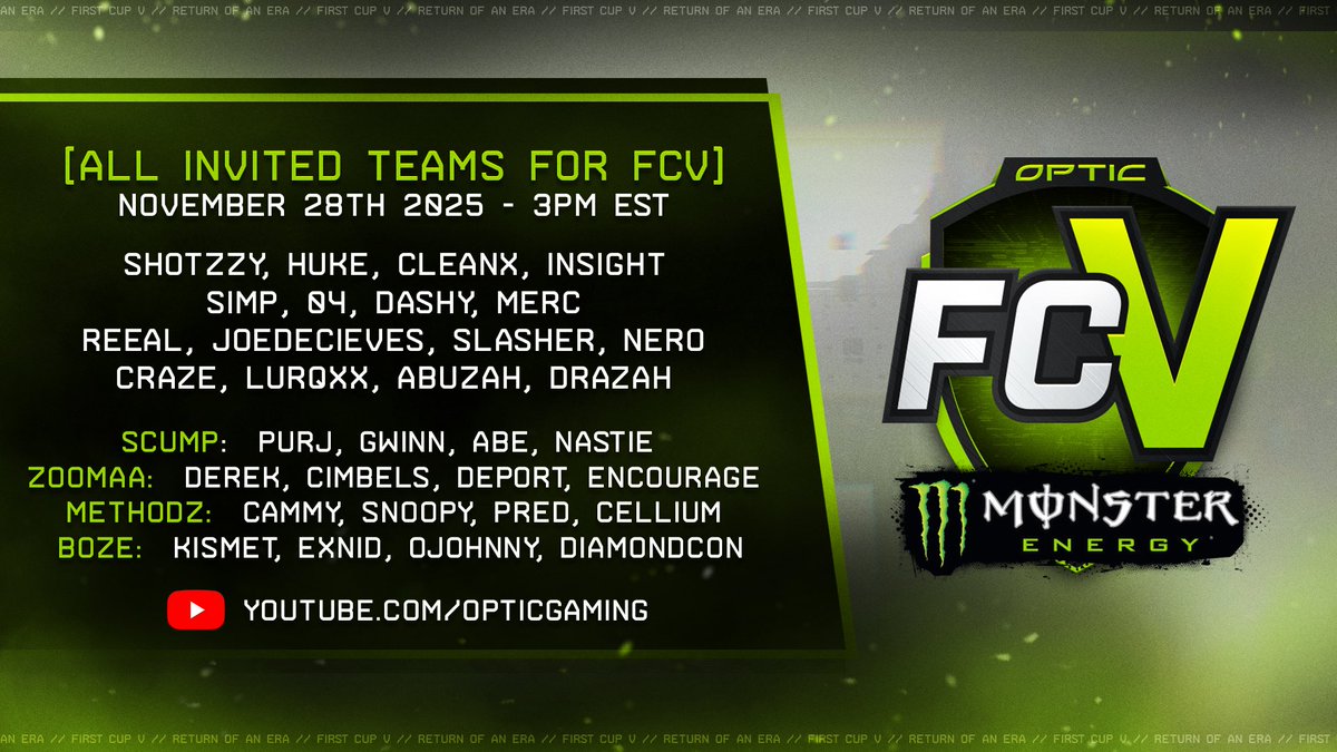 OpTic tweet media