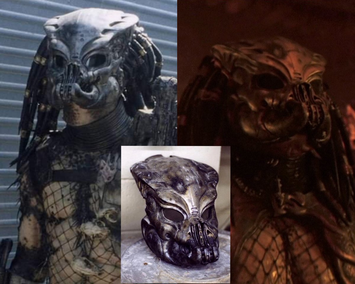 MYHEROLEO's tweet image. ORIGINALMENTE DEPREDADOR 1987 JUNGLE HUNTER IBA SER USADO PRIMER DISEÑO DE LA BIOMASCARA ERA UN PROTOTIPO DE PRUEBA PERO CAMBIO EL DISEÑO Y DEJÓ LA SEGUNDA PELÍCULA DEPREDADOR 2 OTRO YAUTJA DEL CLAN DE LA TRIBU PERDIDA DEPREDADOR GUARDIAN #predator