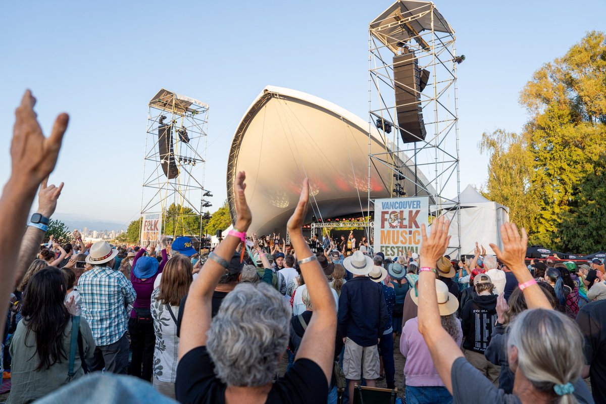 Vancouver Folk Music Festival tweet media