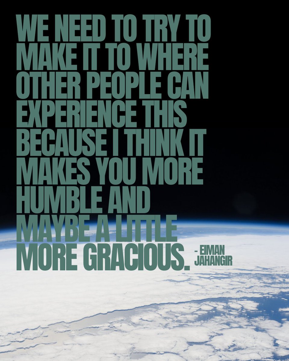 SpaceHumanity's tweet image. This Thanksgiving, let&apos;s zoom out.

From space, there&apos;s no division—just one beautiful, interconnected home we all share. 🌍✨

The Overview Effect reminds us: We&apos;re all crew on Spaceship Earth.

At Space for Humanity, we&apos;re sending leaders to space to bring this perspective back…