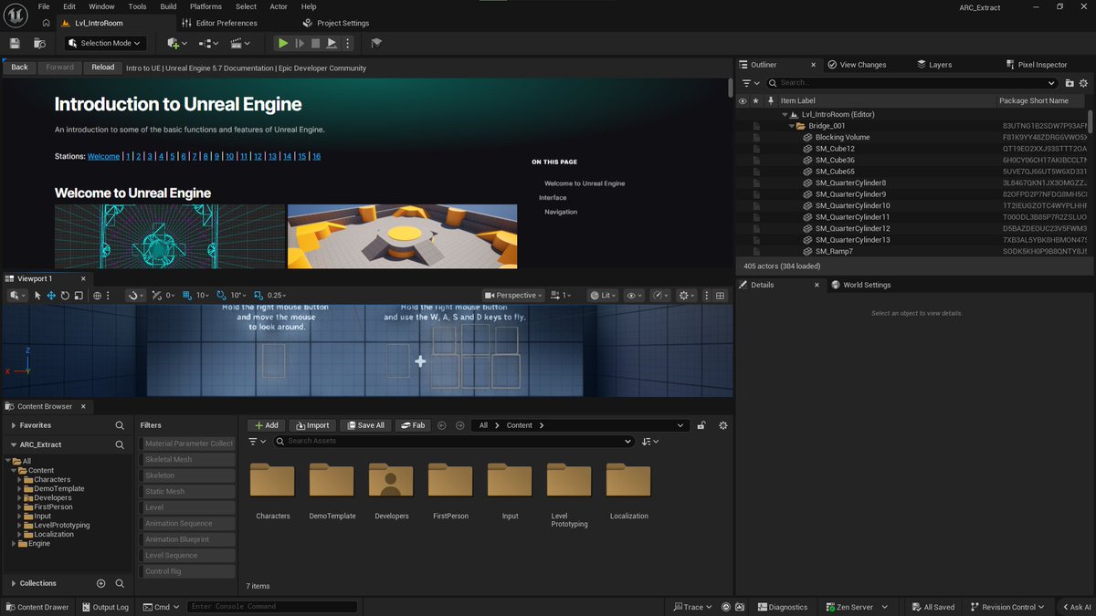 HollowsWoodsman's tweet image. Wild idea, maybe #UnrealEngine can just stop fking with the UI/UX for an update?