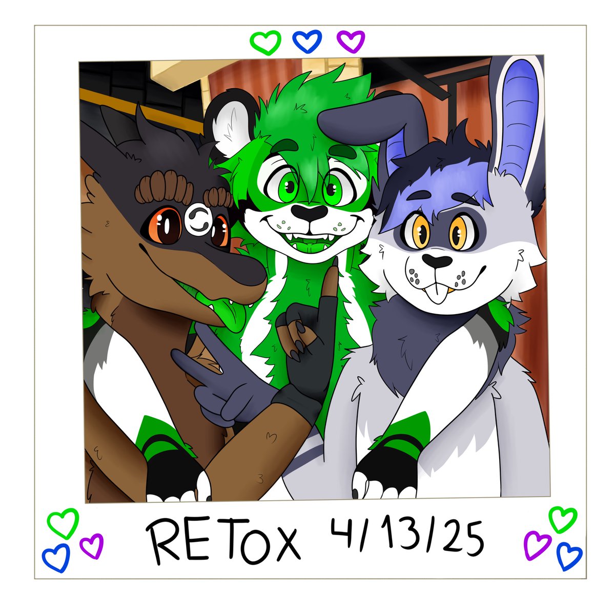 Puppymow 💚💙💜 tweet media