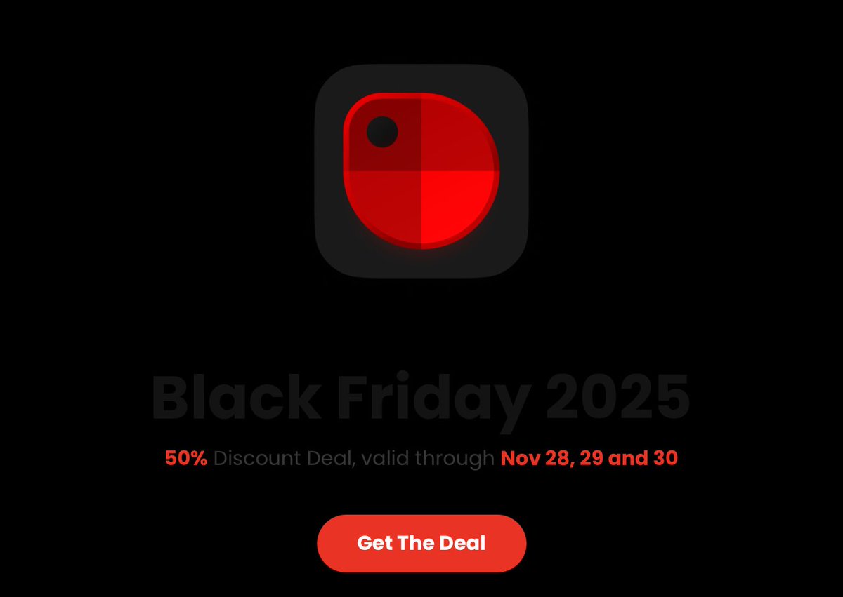 sip_app's tweet image. 🖤❤️ Black Friday, 50 percent off Sip Color Picker for Mac. Grab the deal and level up your color workflow. ❤️🖤