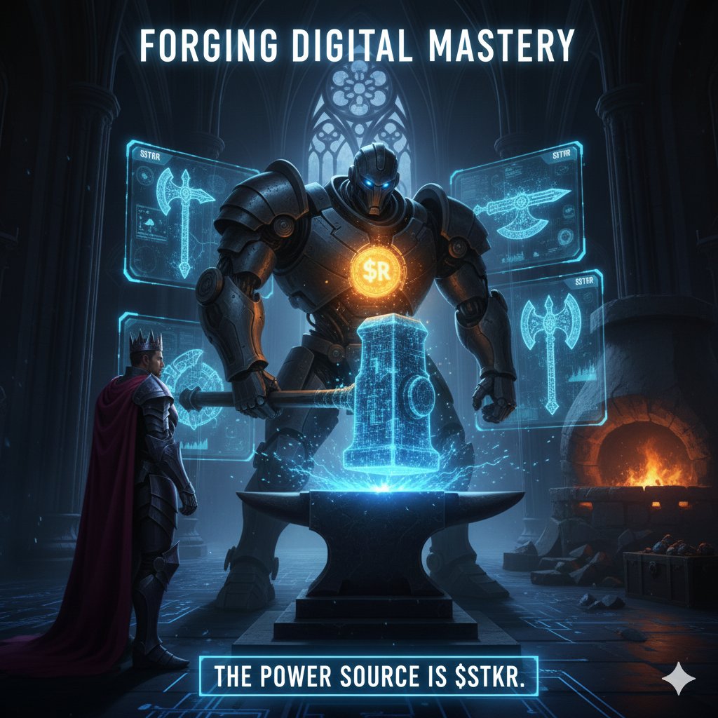 SwiftChibest's tweet image. From bare-bones setups to futuristic powerhouses — the evolution is clear.
Crypto mining rigs now run smarter, faster, and stronger… all powered by $STKR.”

@EdBlock01
@_Lateefahh
#BlockchainTech 
#Web3Energy 
#FutureOfWork