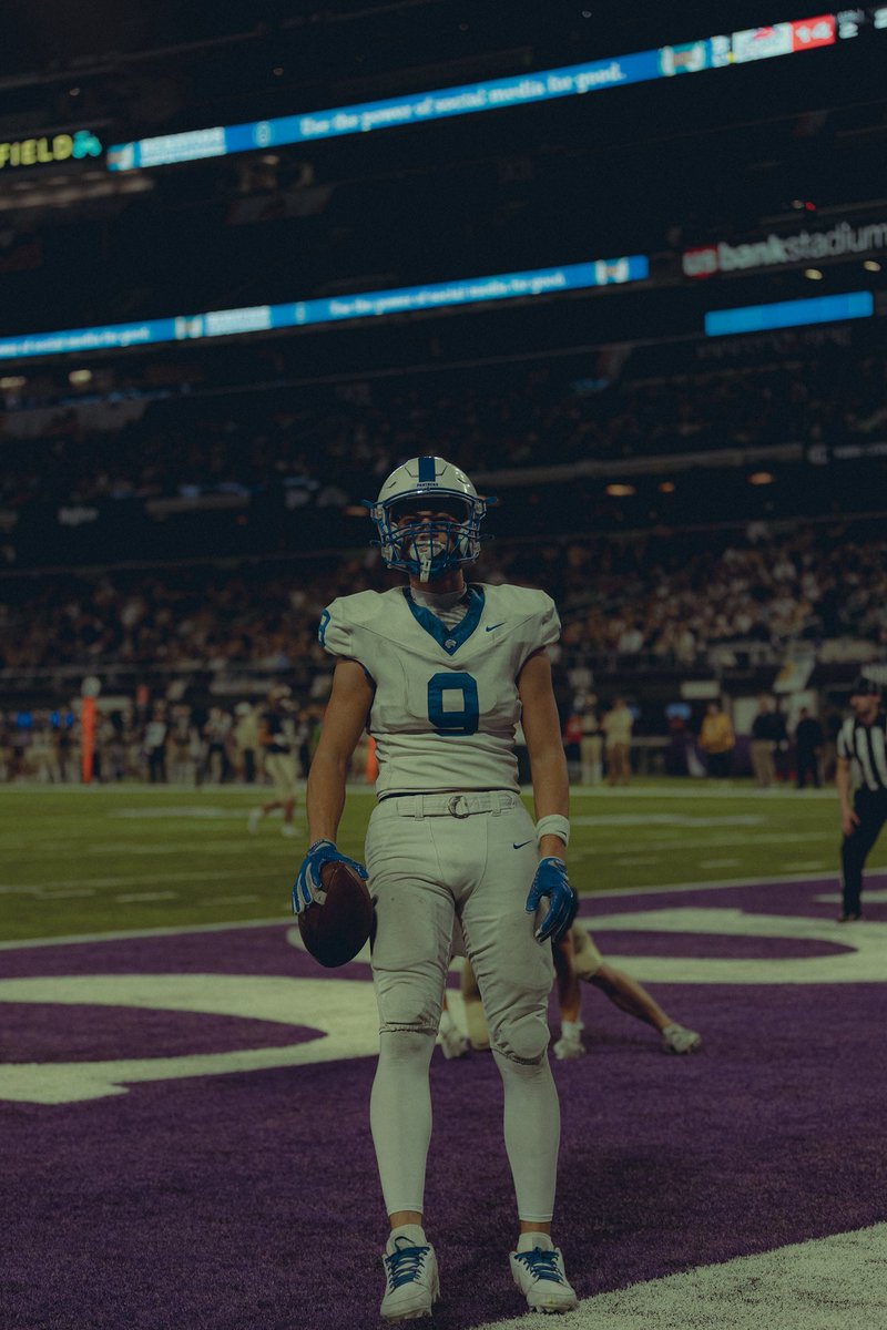 KonklerKaden's tweet image. Sophmore  full season highlights‼️‼️
State champs💍
6’3 190lbs Wr/Ath
-7TDs 
-20.2 ypc
-357 receiving yards
-18 catches 
-4 tot
-2 pbu 
hudl.com/v/2TGsWS
@OJW_Scouting @PrepRedzoneMN @AllenTrieu @rshaver11 @SLPPantherFB