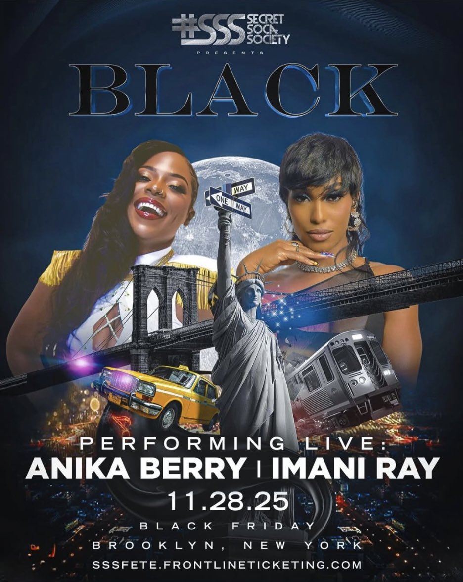 Brooklyn we in SSS Black tomorrow night 🖤🔥