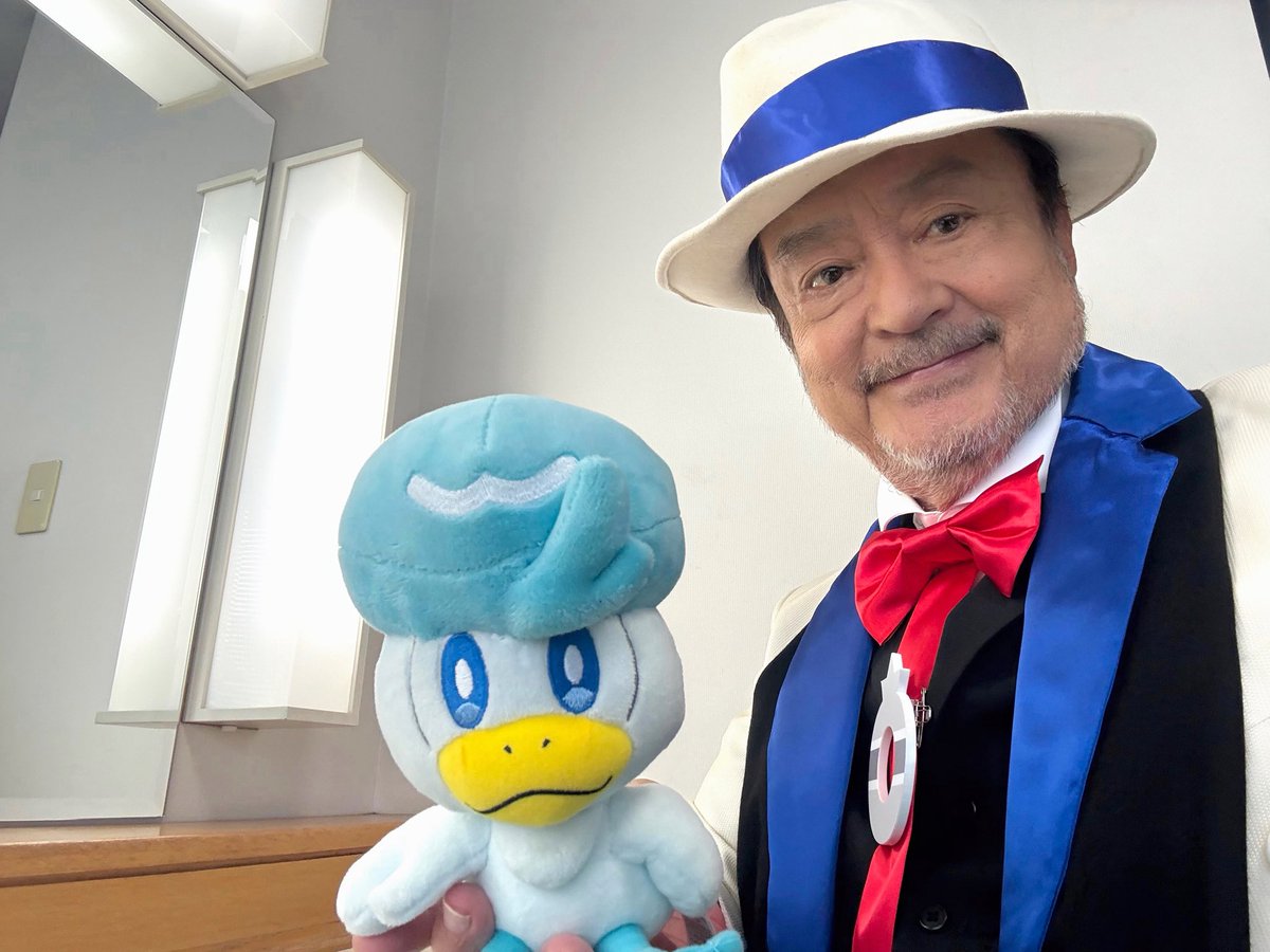 oowadashinya's tweet image. どんな日も　小さな一歩で世界は
明るくなるものですね🩵
ゆっくりいきましょう　青く美しい世界へ
#ポケモン　 #ぬい活  #アニポケ