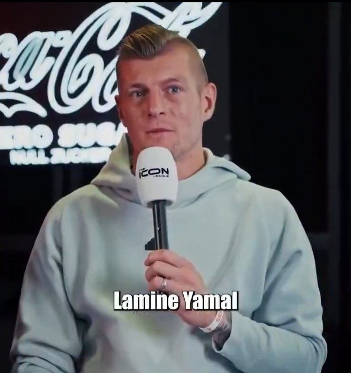 TouchlineX's tweet image. 🚨🗣️ 𝗡𝗘𝗪: Toni Kroos: &quot;Lamine Yamal is the BEST TALENT in football at the moment.&quot;