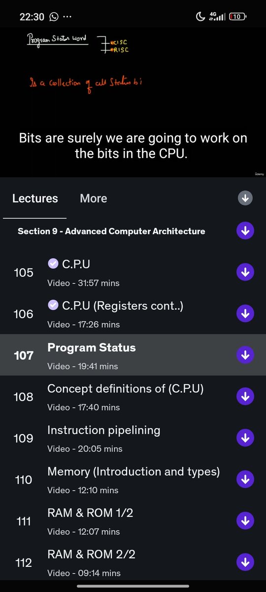 AdegokeHaqeem's tweet image. Day 24: Advanced Computer Architecture 
Deep dive into CPU Registers today:
✅ Accumulator (The workhorse)
✅ Program Counter (The navigator)
✅ Flag Registers/PSW (The status report)
Learning how hardware manages state is a game changer. 
#ComputerEngineering #100DaysOfLearning