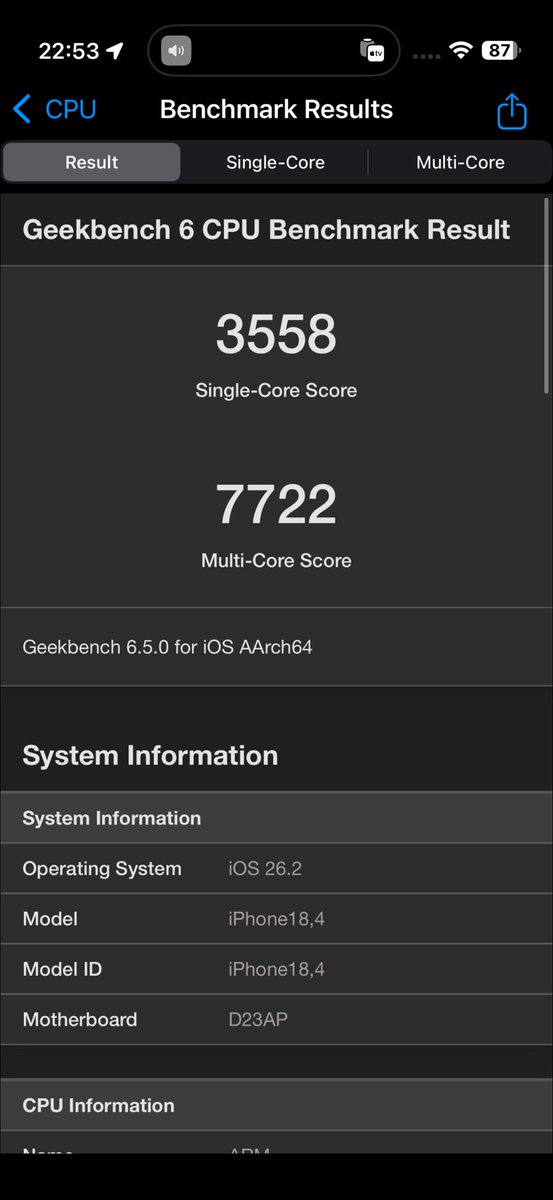 filos's tweet image. Unfortunately, performance tests pit the Oppo against the iPhone Air and show the latter as the winner.