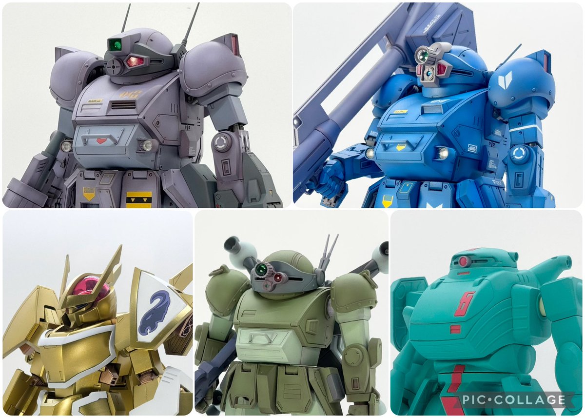 ラビドリー７月
ラウンドムーバー９月
ファッティー１０月
ザカール１０月
ストライク１１月
の完成でした
#今月作ったプラモ晒そうぜ 
#今月作ったガレキ晒そうぜ