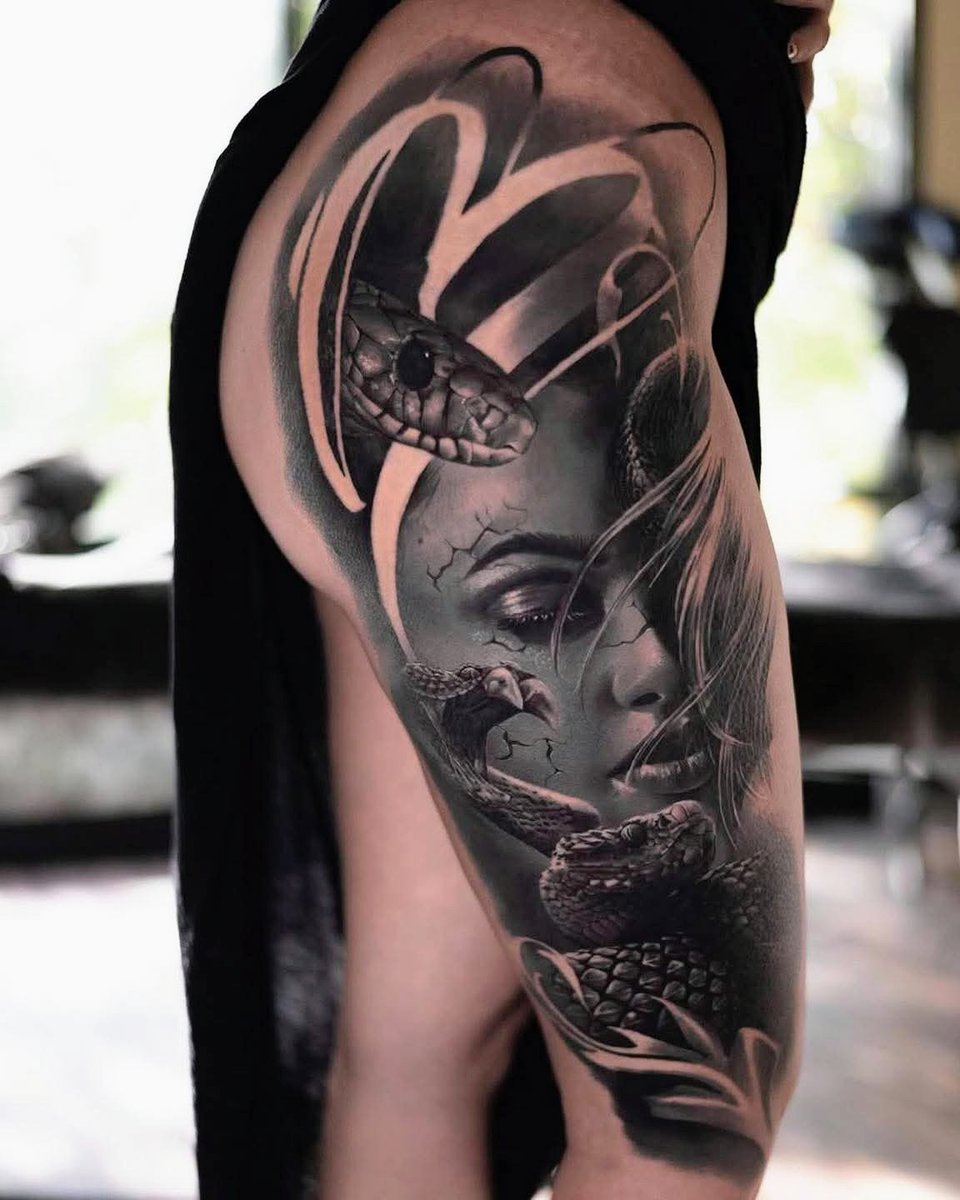 • Tattoo art by © Jerrellarkins