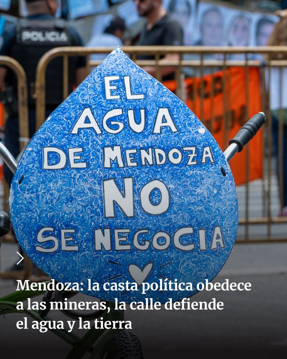 El Palacio o la calle, la minería o el agua

La Cámara de Diputados dio media sanción al avance de la minería

Manifestación en defensa del agua y de la ley 7722

Censura a documento del Conicet que cuestiona los "estudios" de las empresas

agenciatierraviva.com.ar/mendoza-la-cas…