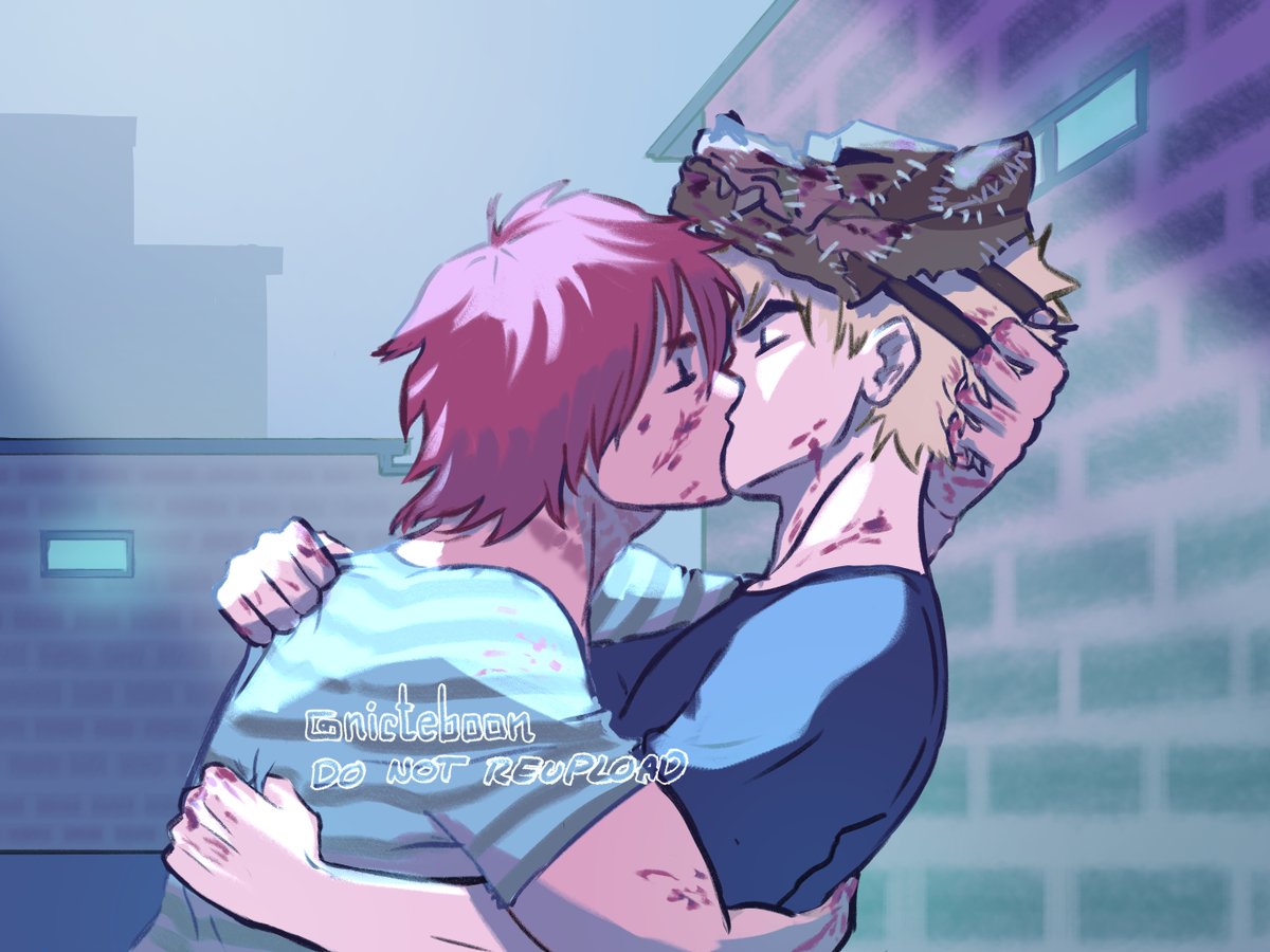 nicteboon's tweet image. It feels like absolution

Chapter 6 for Judgement by the Hounds it up! Go check out what @BeignetBenny wrote for us! 

#krbk #kiribaku #mha #bnha