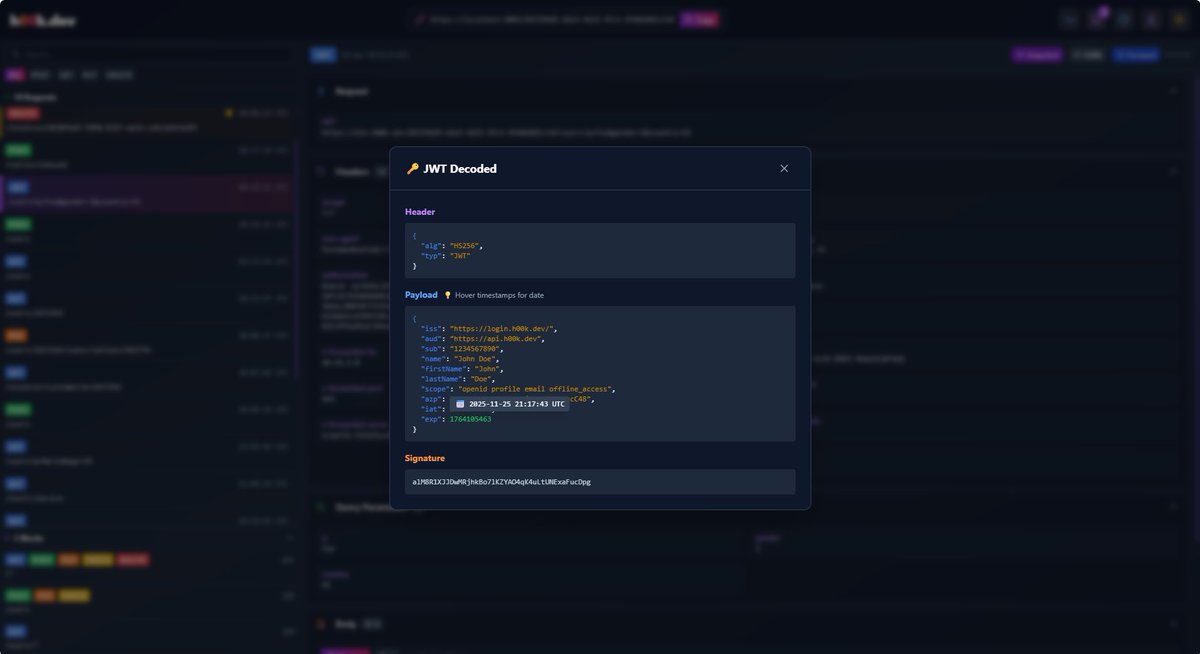 stfno_me's tweet image. I built h00k.dev to inspect requests in real time, share snapshots, decode JWTs, preview bodies, mock APIs and so on.

If you want to try it and tell me what to improve, I’d love your feedback.

#webhook #dotnet #react #dev #tilewind #mock
