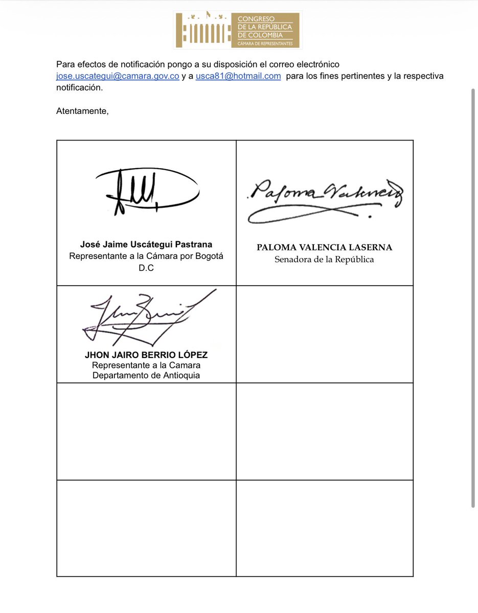 Hoy radiqué denuncia penal contra Danilo Rueda, ex Alto Comisionado de Paz, por su presunta omisión en la protección del joven David Fernández, asesinado por “alias Calarcá”.

Junto a <a href="/jberriolopez/">Jhon Jairo Berrío López</a> y <a href="/PalomaValenciaL/">Paloma Valencia L</a> exigimos a la Fiscalía informar si ya vinculó al presidente
