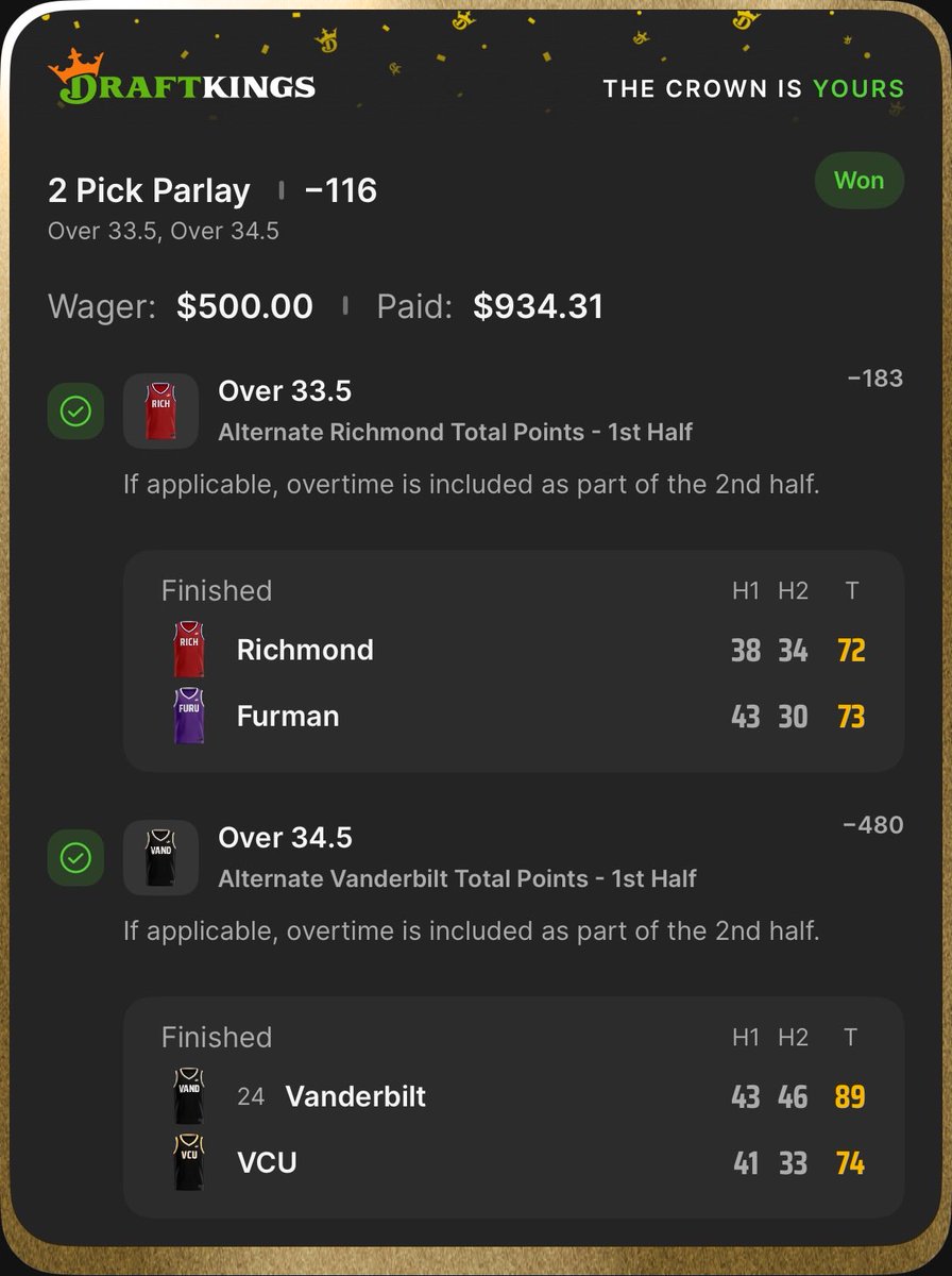 MannaNation's tweet photo. 🔥 🔥 MANNA NATION LADDER 🔥 🔥 

The VIPs asked, the Nation answered!

They wanted a $500->$10k+ CBB Ladder

The Nation responded with a Mega Cash

Receipts attached. If we get 10 likes, ill drop free plays tomorrow

NFL LADDER $500->$5k+ pending. 22 Henry yards to cash! https://t.co/MGcvlvn2g5