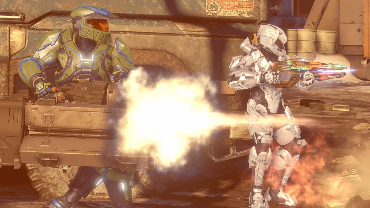 Was happy to actually get a few matches of 5 today. Warzone Firefight will always be peak.

PLAY HALO!!!