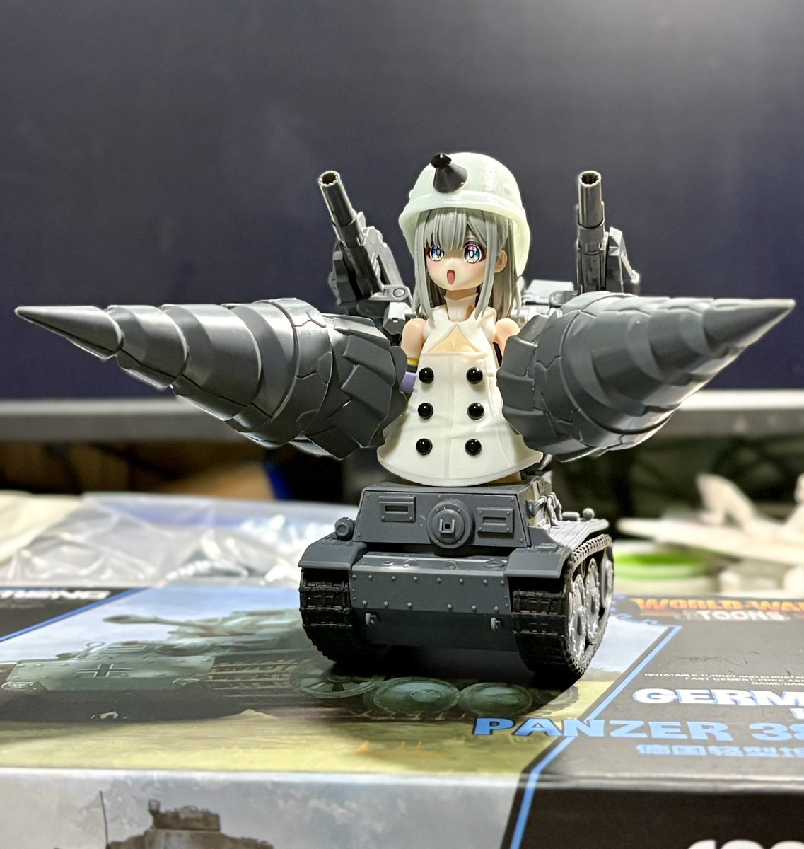 すももになります。 今月完成しなかったプラモ晒そうぜ ドリルっ子を今年中に完成させたい