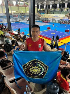 Roky Leksana, Mahasiswa Vokasi UMM Raih Juara 3 di Kejurprov Wushu 2025 | umm.ac.id/roky-leksana-m… | #ummcampus #KampusBerdampak #UMMCampusBerdampak