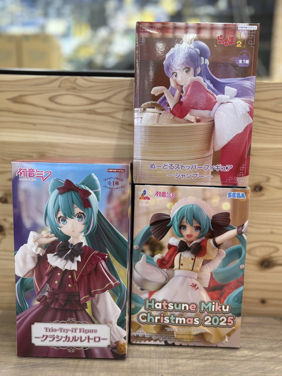 おはようございます☔️ 本日、入荷のフィギュアになります💫 展開完了