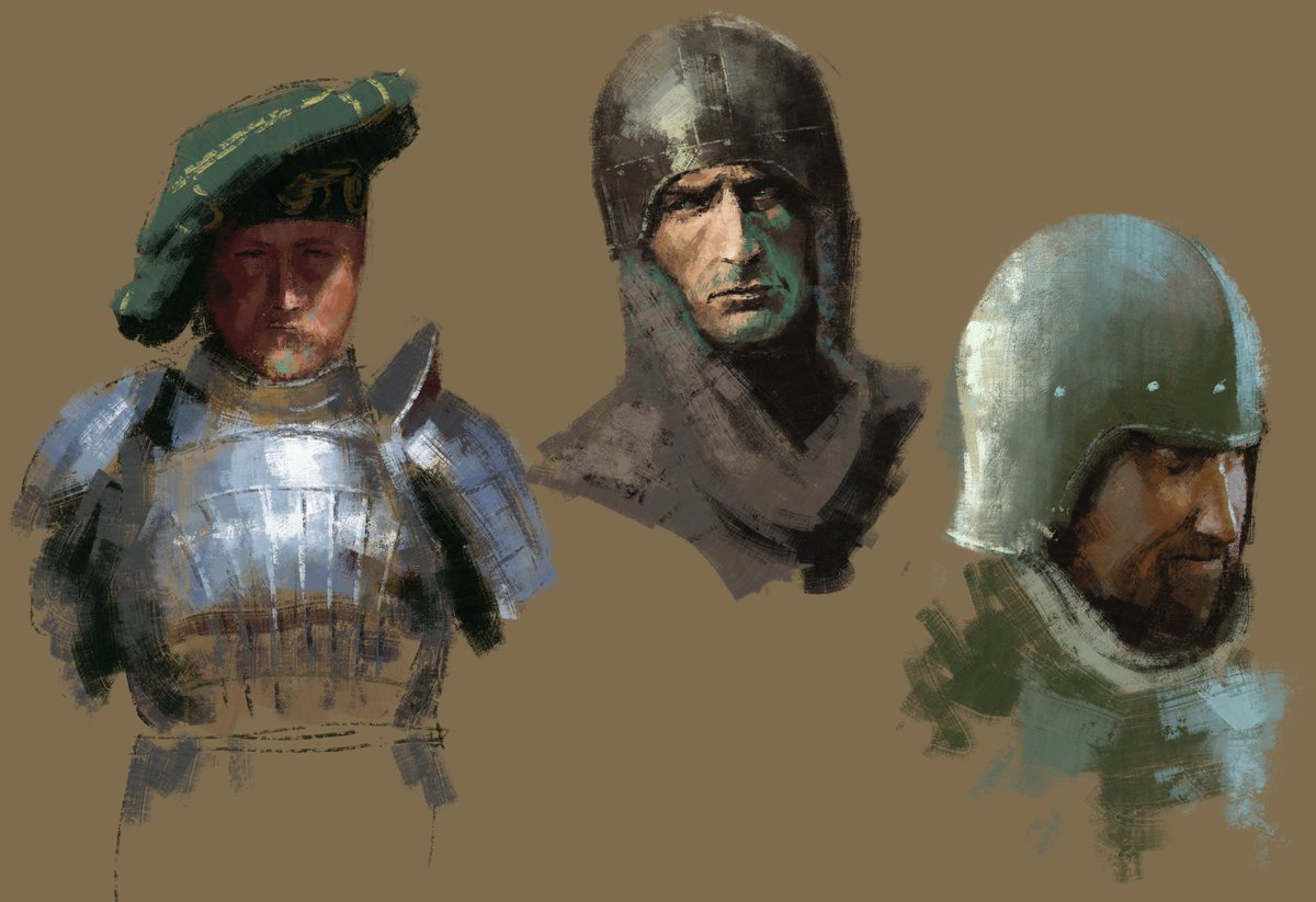 studied some knight picture