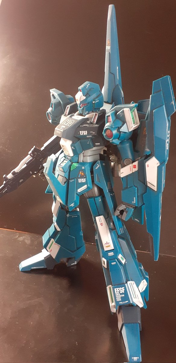 MG リゼル 完成品 MGリゼル完成です。今年作った中でかなりのお気に入り。変形させようと