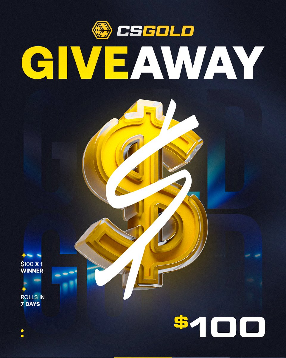 KuangTV's tweet image. CSGO / CS2 / Crypto Giveaway ($100) 🎁

✅ Follow @KuangTV &amp;amp; @csgoldbet
✅ Like, Retweet and Tag 1 friend

Winner will get $200 if they are under code &quot;Kuang&quot;
csgold.gg/r/KUANG

Winner drawn in 7 days, good luck 🥰
